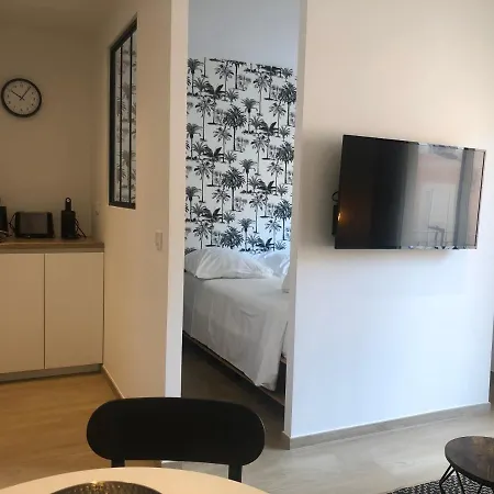 C001-Beau Studio Neuf Situe Au Centre Cannes Exterior foto