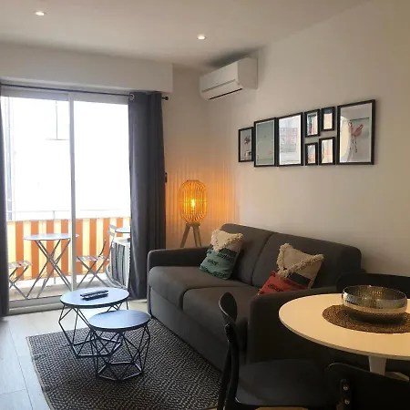C001-Beau Studio Neuf Situe Au Centre Cannes Exterior foto